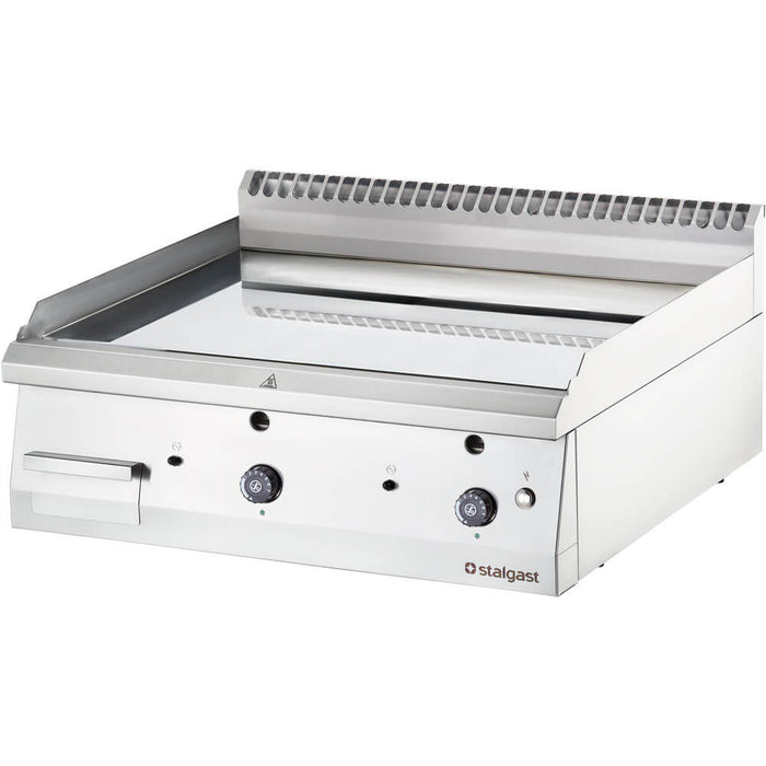 Stalgast - Gas-Griddleplatte, verchromt als Tischgerät, Serie 700 ND - glatt 800x700x250 mm (BxTxH) - GastroDeals