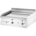 Stalgast - Gas-Griddleplatte, verchromt als Tischgerät, Serie 700 ND - glatt 800x700x250 mm (BxTxH) - GastroDeals