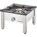 Stalgast - Gas-Hockerkocher Top Power 14kW, mit Gusseisen-Topfauflage, G20, 565x635x394 mm - GastroDeals