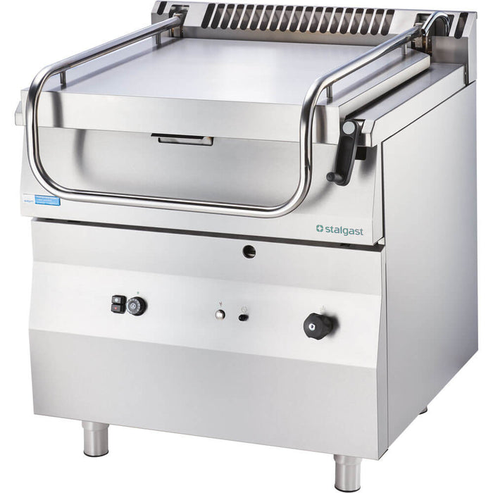 Stalgast - Gas-Kippbratpfanne Serie 700 ND, 200 Koteletts/h, 800 x 700 x 850 mm (BxTxH) - GastroDeals