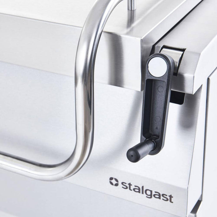 Stalgast - Gas-Kippbratpfanne Serie 700 ND, 200 Koteletts/h, 800 x 700 x 850 mm (BxTxH) - GastroDeals