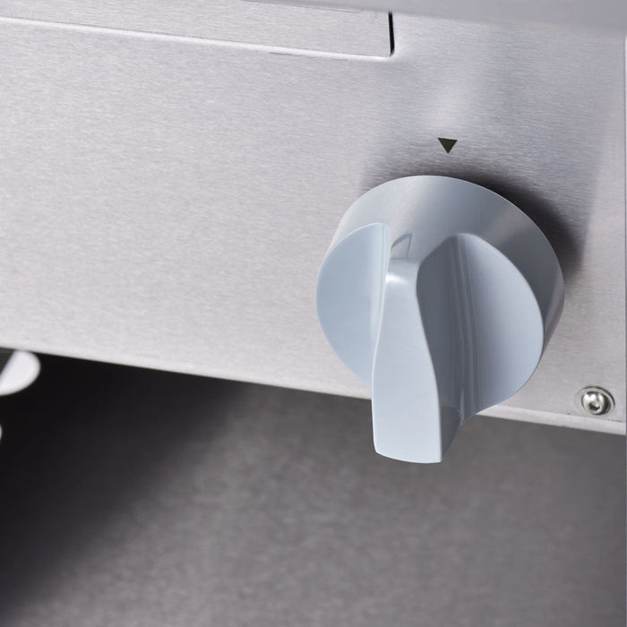 Stalgast - Gas-Lavastein-Grill als Standgerät, Serie 700 ND mit S-Rost, 800x700x850 mm - GastroDeals