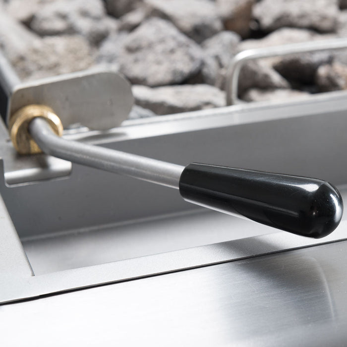 Stalgast - Gas-Lavastein-Grill als Standgerät, Serie 700 ND mit S-Rost, 800x700x850 mm - GastroDeals