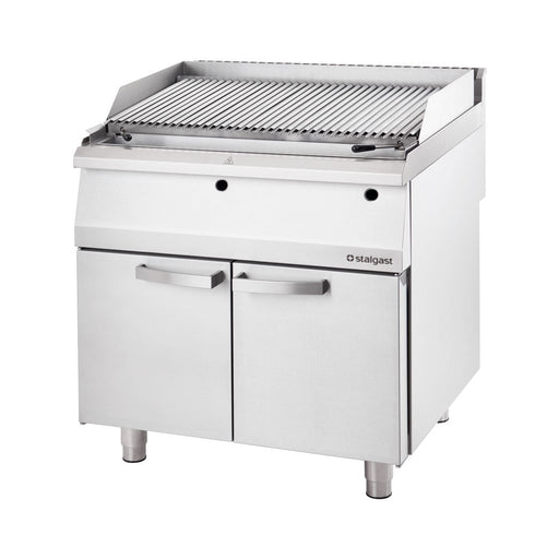 Stalgast - Gas-Lavastein-Grill als Standgerät, Serie 700 ND mit S-Rost, 800x700x850 mm - GastroDeals