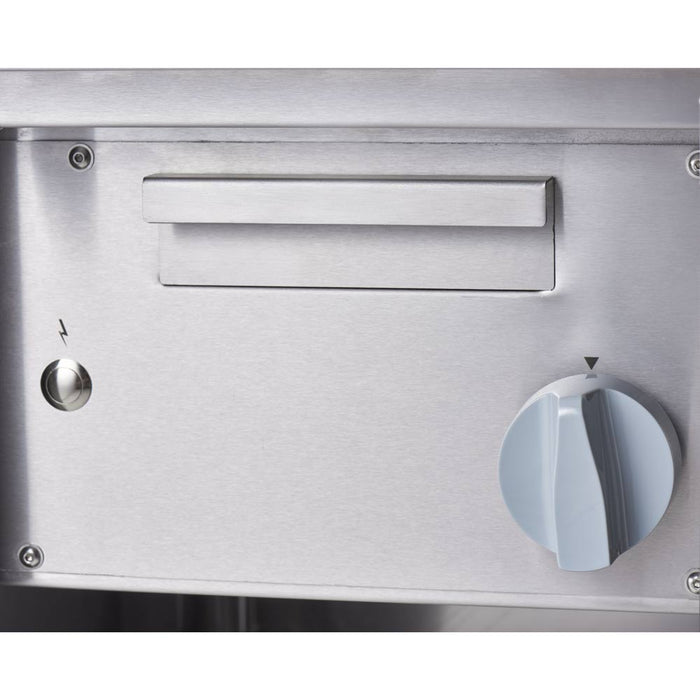 Stalgast - Gas-Lavastein-Grill als Standgerät, Serie 700 ND mit S-Rost, 800x700x850 mm - GastroDeals