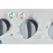 Stalgast - Gasherd ECO 4 Brenner mit Elektro-Heißluftofen (600 x 400 mm / GN 1/1) Serie 700 ND - G20, 4-Brenner (2x3,5 + 2x5 kW) - GastroDeals