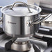 Stalgast - Gasherd mit 6 Brennern (3,5+3x5+2x7), Gas-Backofen GN2/1 und Unterschrank, Serie 700 ND - GastroDeals