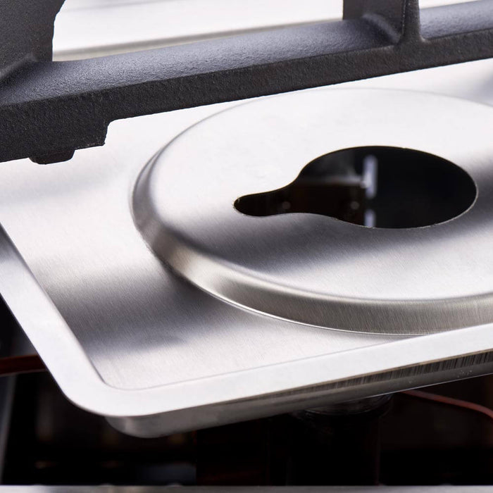 Stalgast - Gasherd mit 6 Brennern (3,5+3x5+2x7), Gas-Backofen GN2/1 und Unterschrank, Serie 700 ND - GastroDeals