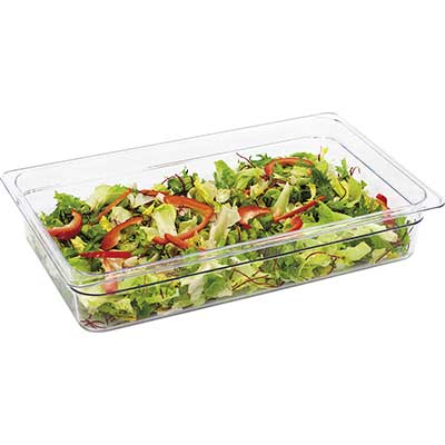 Stalgast - Gastronormbehälter, Serie STANDARD, Polycarbonat, GN 1/1 (100 mm) - GastroDeals