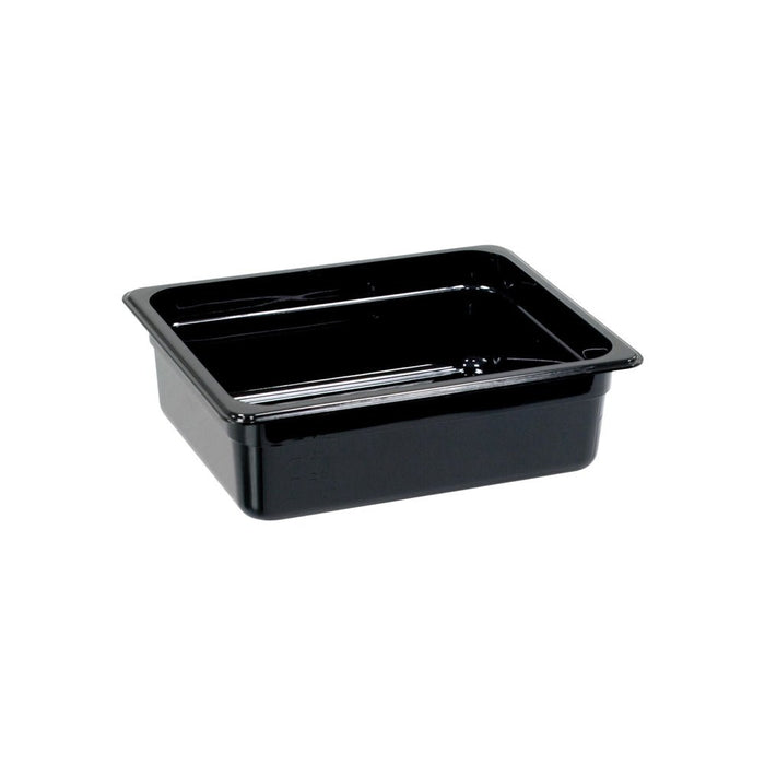 Stalgast - Gastronormbehälter, Serie STANDARD, Polycarbonat, schwarz, GN 1/2 (100 mm) - GastroDeals