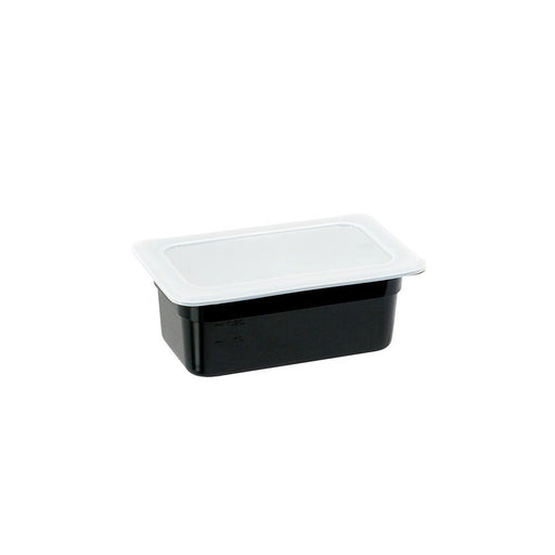 Stalgast - Gastronormbehälter, Serie STANDARD, Polycarbonat, schwarz, GN 1/4 (100 mm) - GastroDeals