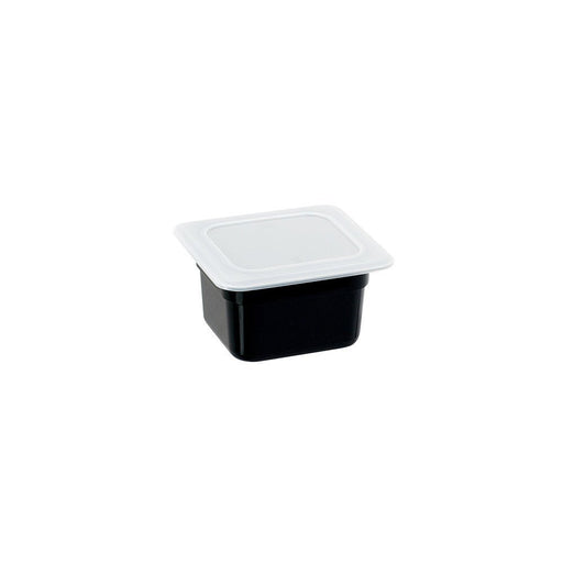 Stalgast - Gastronormbehälter, Serie STANDARD, Polycarbonat, schwarz, GN 1/6 (100 mm) - GastroDeals