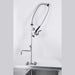 Stalgast - Geschirrbrause mit Mischbatterie, Zweiloch-Wandmontage, mit Wasserhahn, zwei Mischventile - GastroDeals