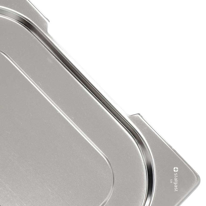 Stalgast - GN-Deckel mit Aussparungen für Fallgriffe, Serie STANDARD, GN 1/2 - GastroDeals