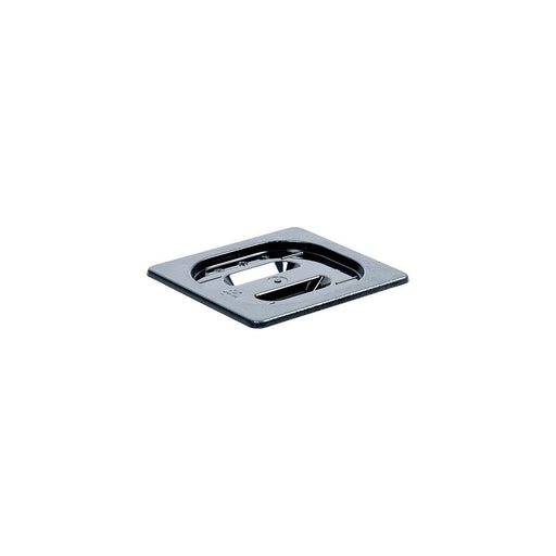 Stalgast - GN-Deckel, Polycarbonat, schwarz, für GN 1/6 Behälter - GastroDeals