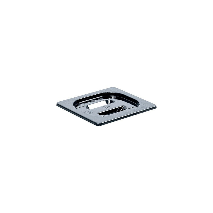 Stalgast - GN-Deckel, Polycarbonat, schwarz, für GN 1/6 Behälter - GastroDeals