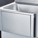 Stalgast - Handwaschbecken mit Kniebedienung, inkl. Armatur und Seifenspender, Wandmontage, 400 mm x 330 mm x 570 mm (BxTxH) - GastroDeals