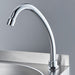 Stalgast - Handwaschbecken mit Kniebedienung, inkl. Armatur, Wandmontage, 400 mm x 400 mm x 225 mm (BxTxH) - GastroDeals
