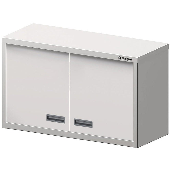 Stalgast - Hängeschrank ECO mit zwei Flügeltüren, 1200x400x600 mm, Selbstmontage (AISI201) - GastroDeals