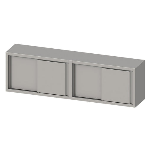 Stalgast - Hängeschrank mit Schiebetüren 2000x400x600 mm, verschweißt - GastroDeals