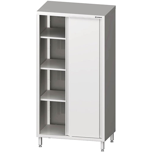 Stalgast - Hochschrank mit Schiebetüren, 1100x500x2000 mm, verschweißt - GastroDeals