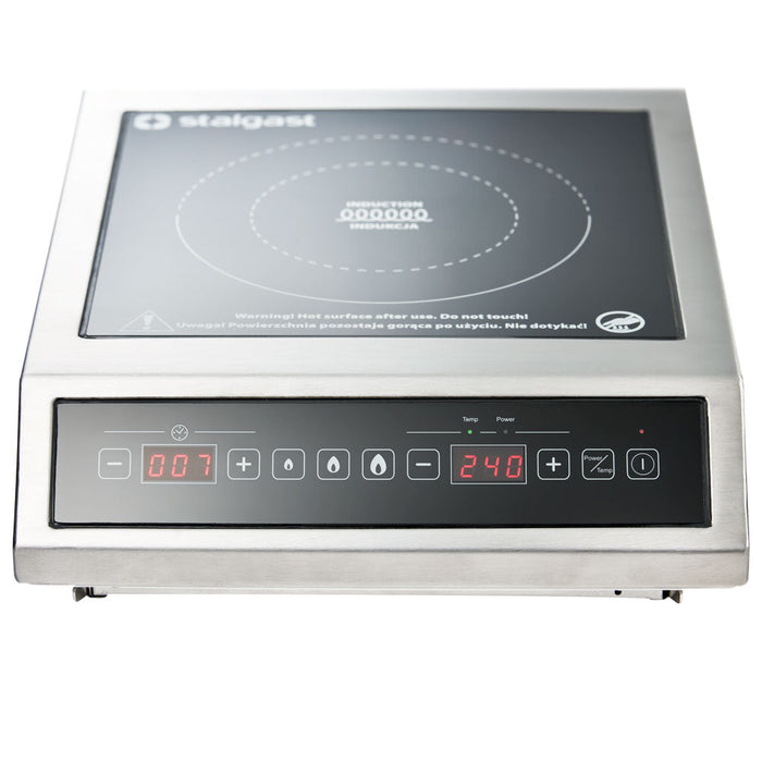 Stalgast - Induktionskocher 3,5 Watt, 230 Volt, Abmessung 330 x 415 x 110 mm (BxTxH) - GastroDeals