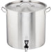 Stalgast - Kartoffelkochkessel mit Ablasshahn und Deckel, Ø 400 mm, Höhe 400 mm, 50,3 Liter - GastroDeals