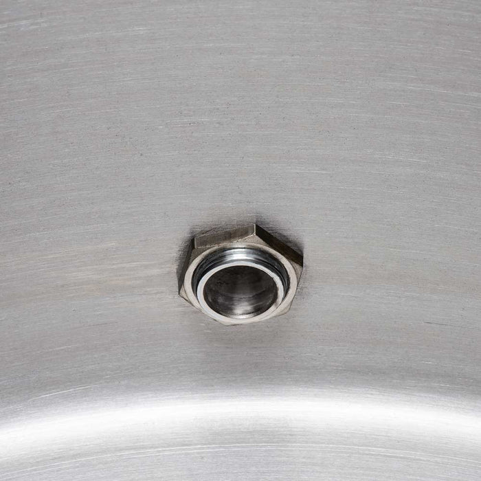 Stalgast - Kartoffelkochkessel mit Ablasshahn und Deckel, Ø 400 mm, Höhe 400 mm, 50,3 Liter - GastroDeals