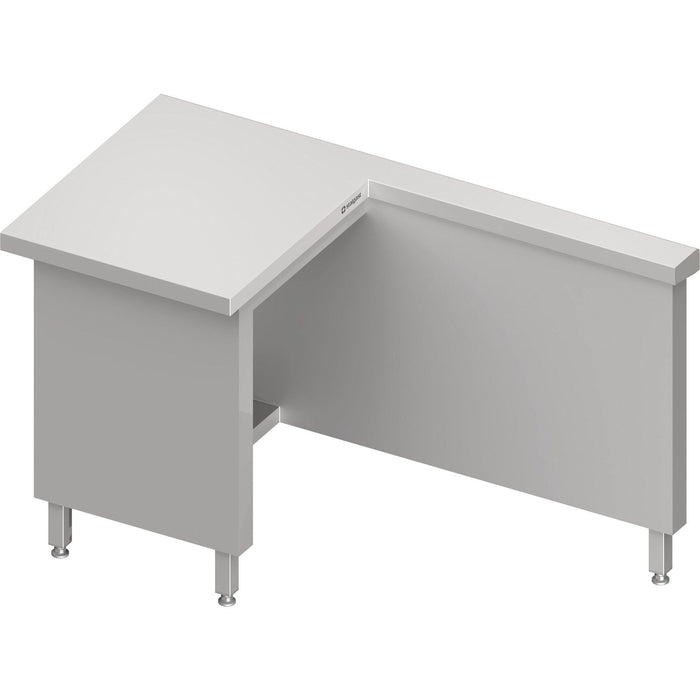 Stalgast - Kassenstation "Free Flow" Arbeitsbereich links 1400x750x880 mm, Edelstahldeckplatte - GastroDeals