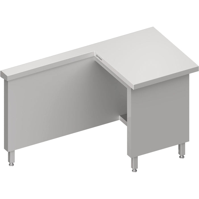 Stalgast - Kassenstation "Free Flow" Arbeitsbereich rechts 1400x750x880 mm, Granitabdeckung "Standard G1" - GastroDeals