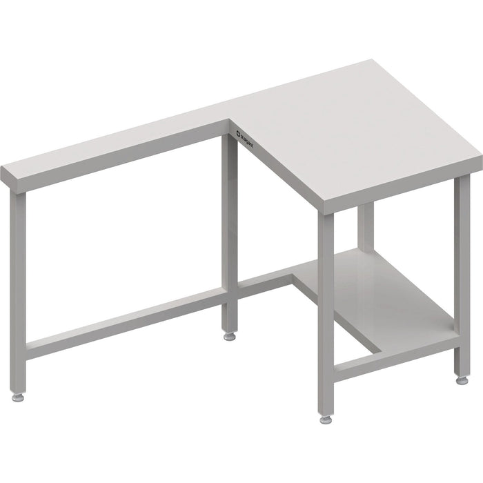 Stalgast - Kassenstation mit Arbeitsfläche rechts 1400x750x880 mm Granitarbeitsplatte "Standard G1" - GastroDeals