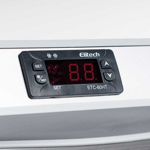 Stalgast - Kleiner Lager-Kühlschrank VT66UE aus Edelstahl mit statischer Kühlung, 78 Liter - GastroDeals