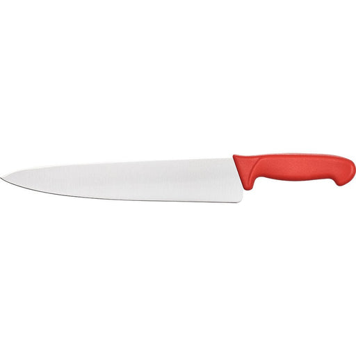Stalgast - Kochmesser Premium, HACCP, Griff rot, Edelstahlklinge, L. 25 cm - GastroDeals