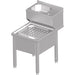 Stalgast - Kombiniertes Handwaschausgussbecken, mit Aufkantung, 500x600x850 mm - GastroDeals