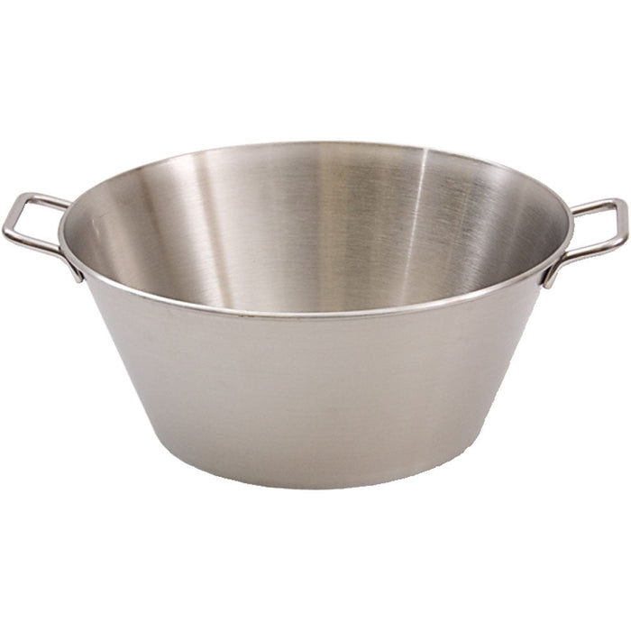 Stalgast - Küchenschüssel mit Griffen, seidenmatt, Ø 50 cm, 28 Liter - GastroDeals