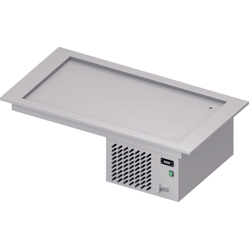 Stalgast - Kühlplatte "Drop-In" 3x GN1/1 1155x620x210 mm Edelstahlabdeckung - GastroDeals