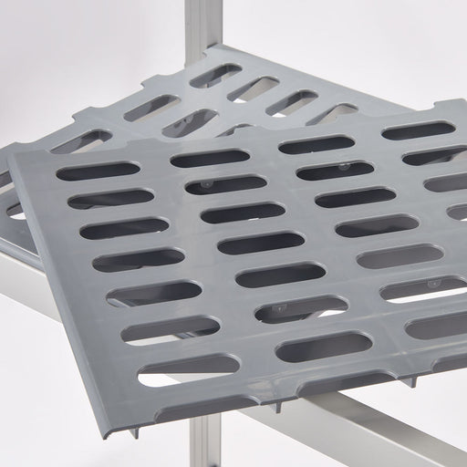 Stalgast - Lagerregal aus Aluminium mit 2 Beinen 1164x560x1680 mm (BxTxH) - GastroDeals