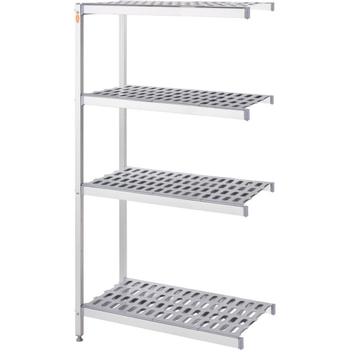 Stalgast - Lagerregal aus Aluminium mit 2 Beinen 1469x460x1680 mm (BxTxH) - GastroDeals