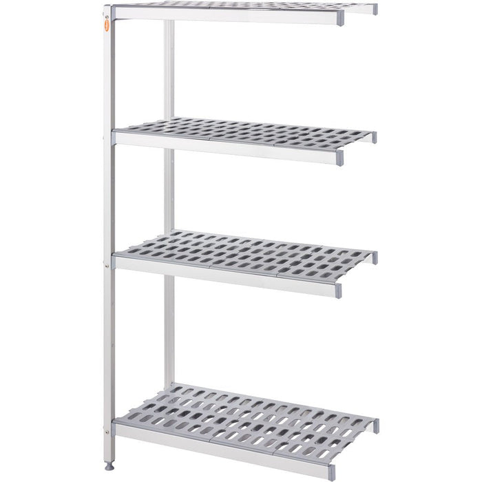 Stalgast - Lagerregal aus Aluminium mit 2 Beinen 1469x460x1680 mm (BxTxH) - GastroDeals