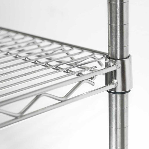 Stalgast - Lagerregal aus Chromstahl 1825x610x1800 mm - GastroDeals