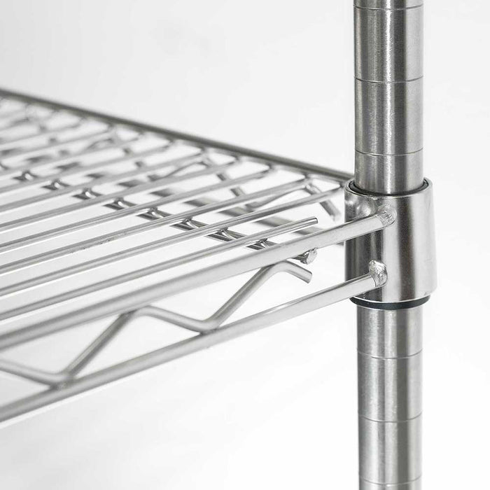Stalgast - Lagerregal aus Chromstahl 1825x610x1800 mm - GastroDeals