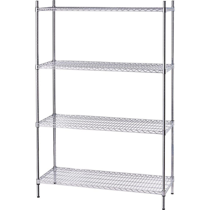 Stalgast - Lagerregal mit Drahtböden 1200x450x1800 mm (BxTxH) - GastroDeals