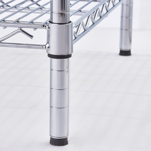 Stalgast - Lagerregal mit Drahtböden 1200x450x1800 mm (BxTxH) - GastroDeals
