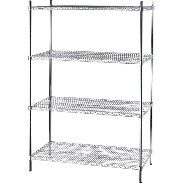 Stalgast - Lagerregal mit Drahtböden 1200x610x1800 mm (BxTxH) - GastroDeals