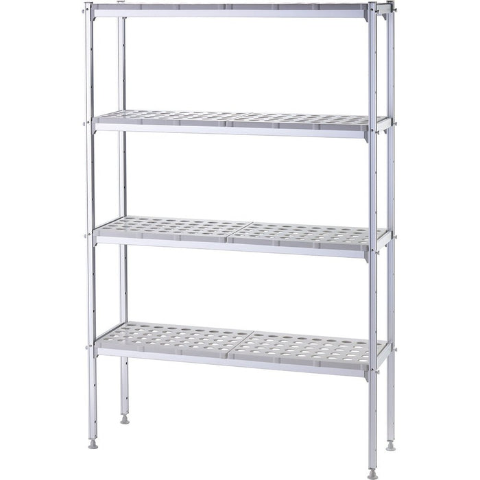 Stalgast - Lagerregal mit GN1/1 - Aufnahme 1120x360x180 mm (BxTxH) - GastroDeals