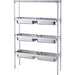 Stalgast - Lagerregal mit GN1/1 - Aufnahme 1120x360x180 mm (BxTxH) - GastroDeals