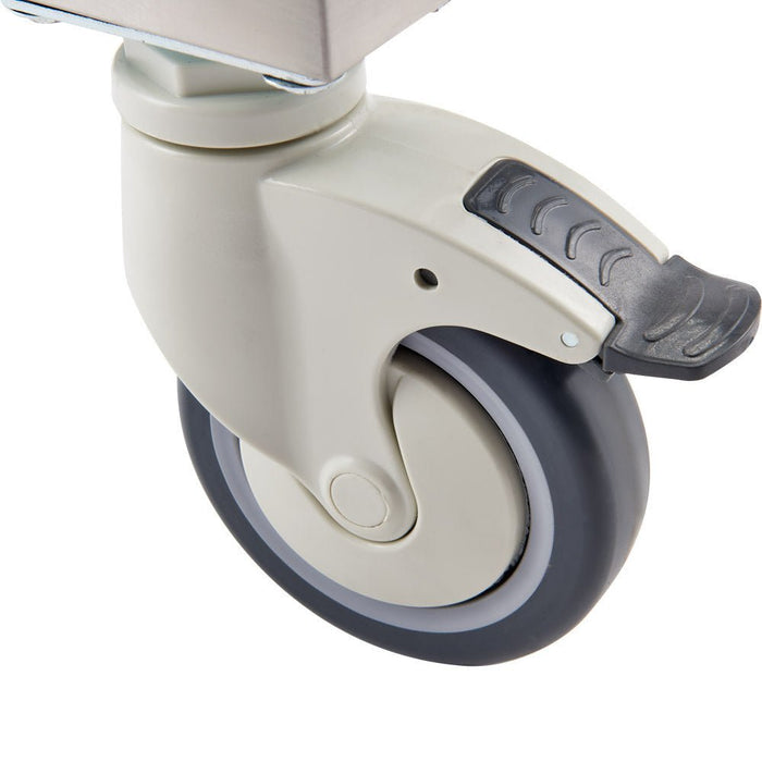 Stalgast - Lenkrolle mit Bremse für Lagerregale aus Aluminium - GastroDeals
