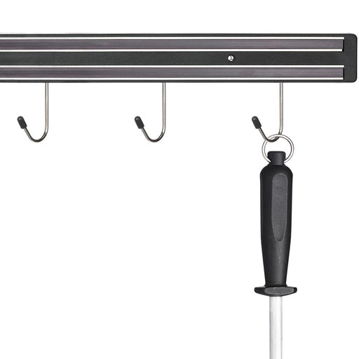 Stalgast - Magnet-Messerhalter mit 6 Haken, L. 600 mm - GastroDeals