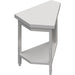Stalgast - Neutralausgabe 45° Inneneckmodul 644x814x880 mm, Granitarbeitsplatte "Standard G1" - GastroDeals