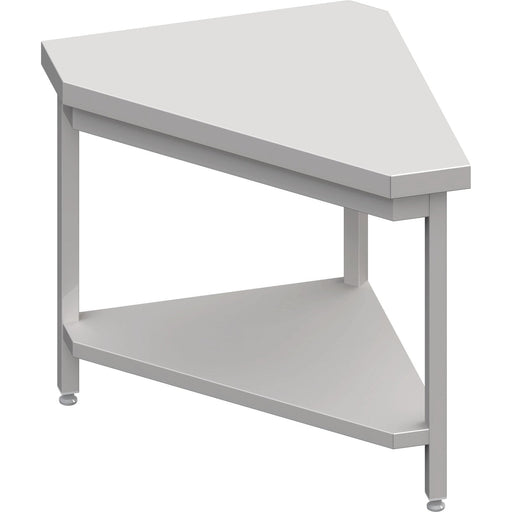 Stalgast - Neutralausgabe 90° Inneneckmodul 785x785x880 mm, Edelstahlarbeitsplatte - GastroDeals